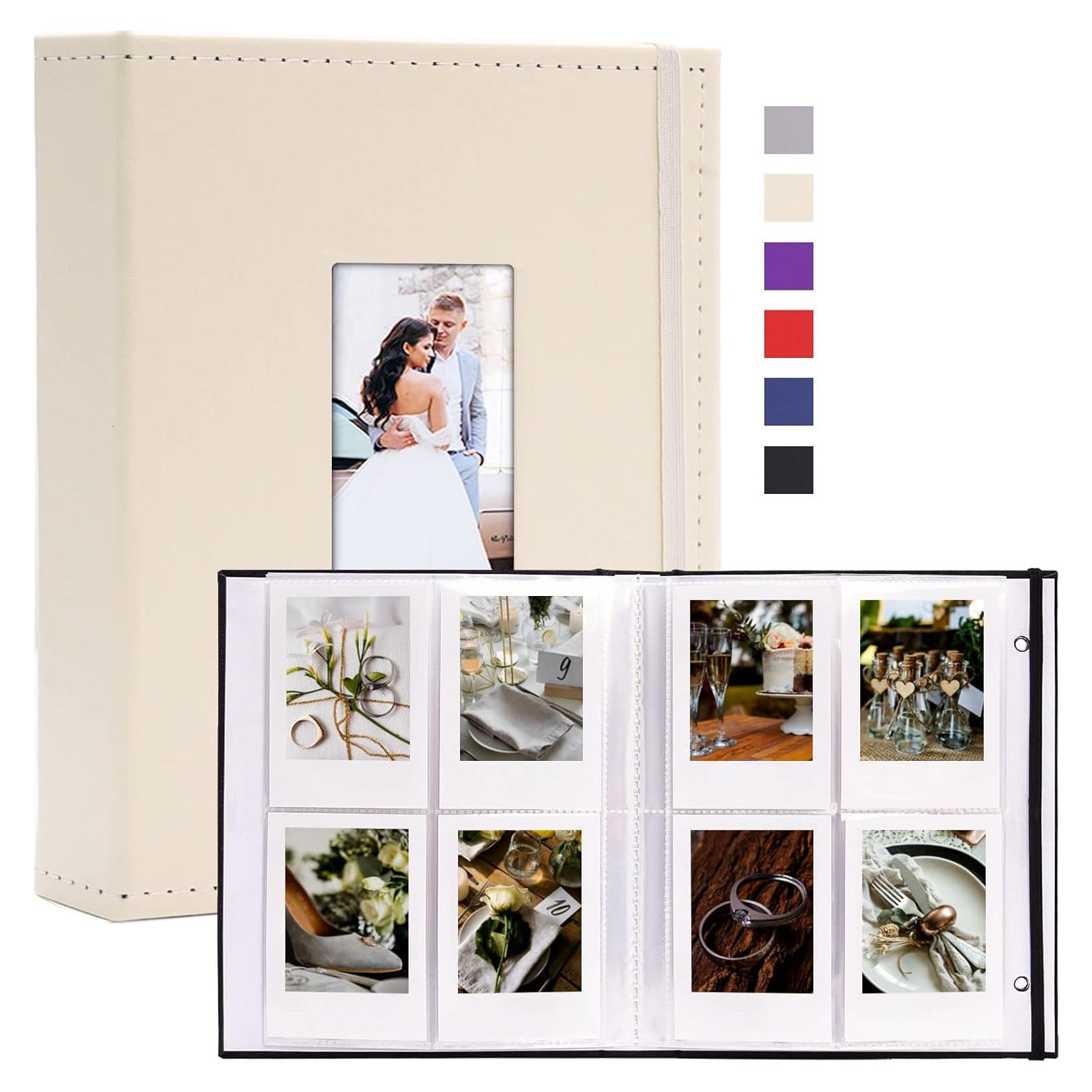 Álbum de Fotos Instax Mini Vienrose Beige 208 Imágenes 2x3