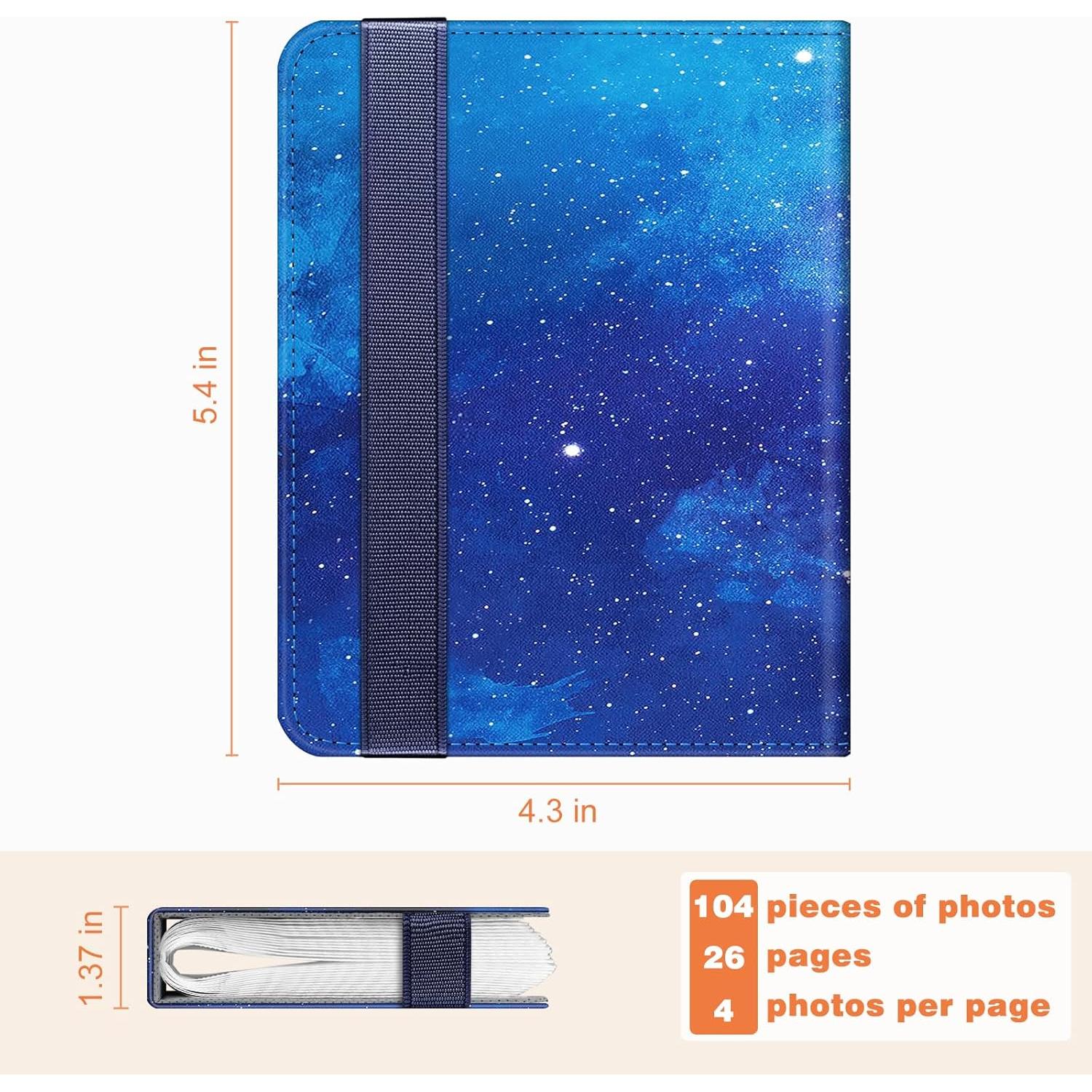 Álbum de Fotos Fintie para Fujifilm Instax Mini - 104 Fotos