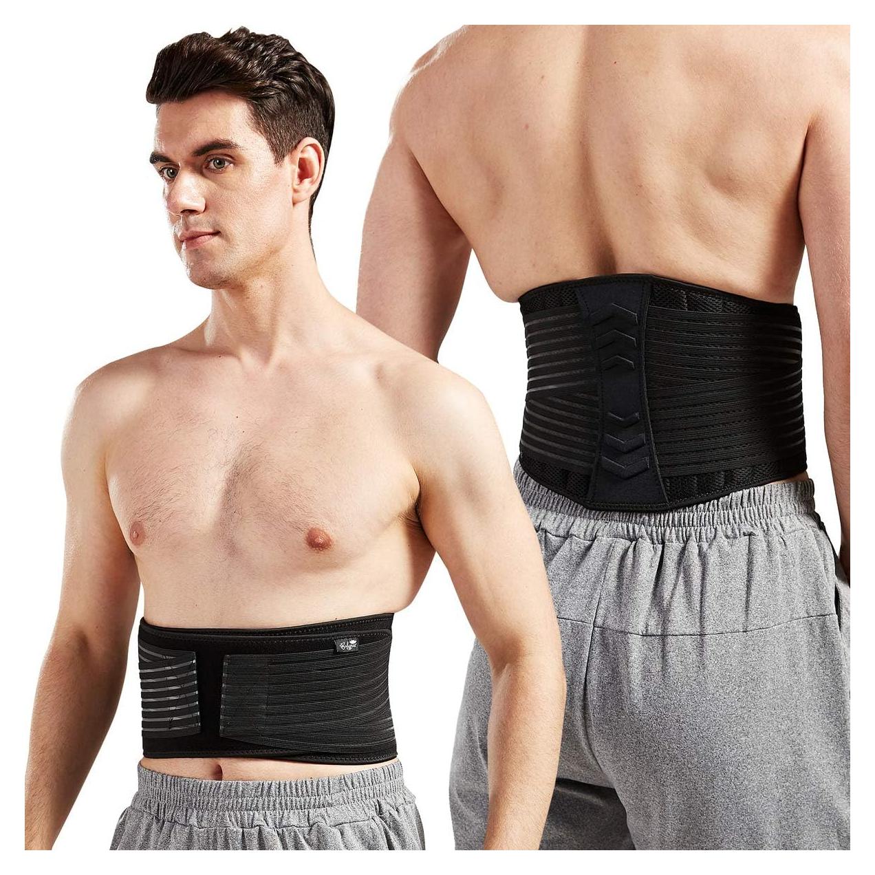 Faja Soporte Lumbar Bodyprox Unisex 71-127 cm Ajustable