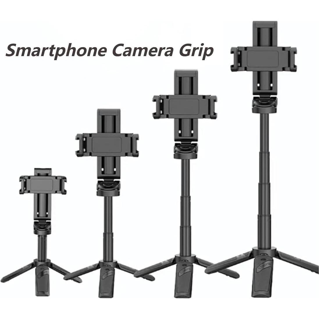 Trípode Mini Razunoth con Control Remoto y Luz de Relleno