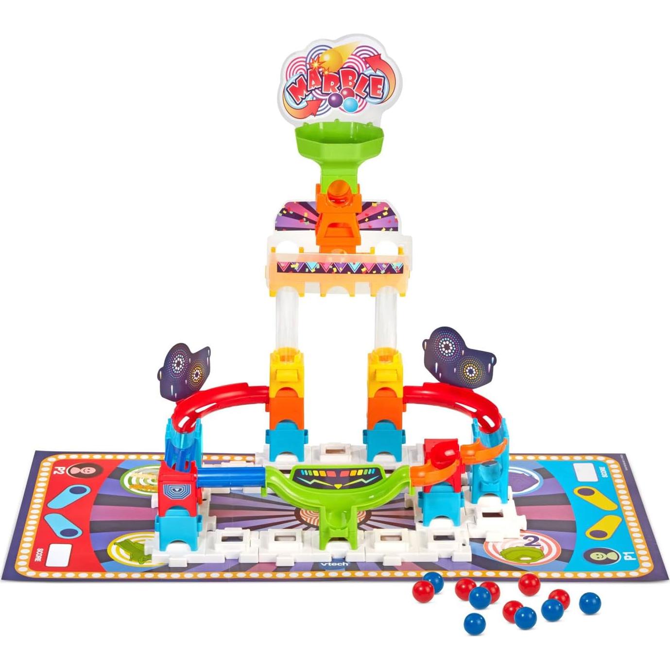 Juego de Desafío VTech Marble Rush 81 Piezas 4 Juegos