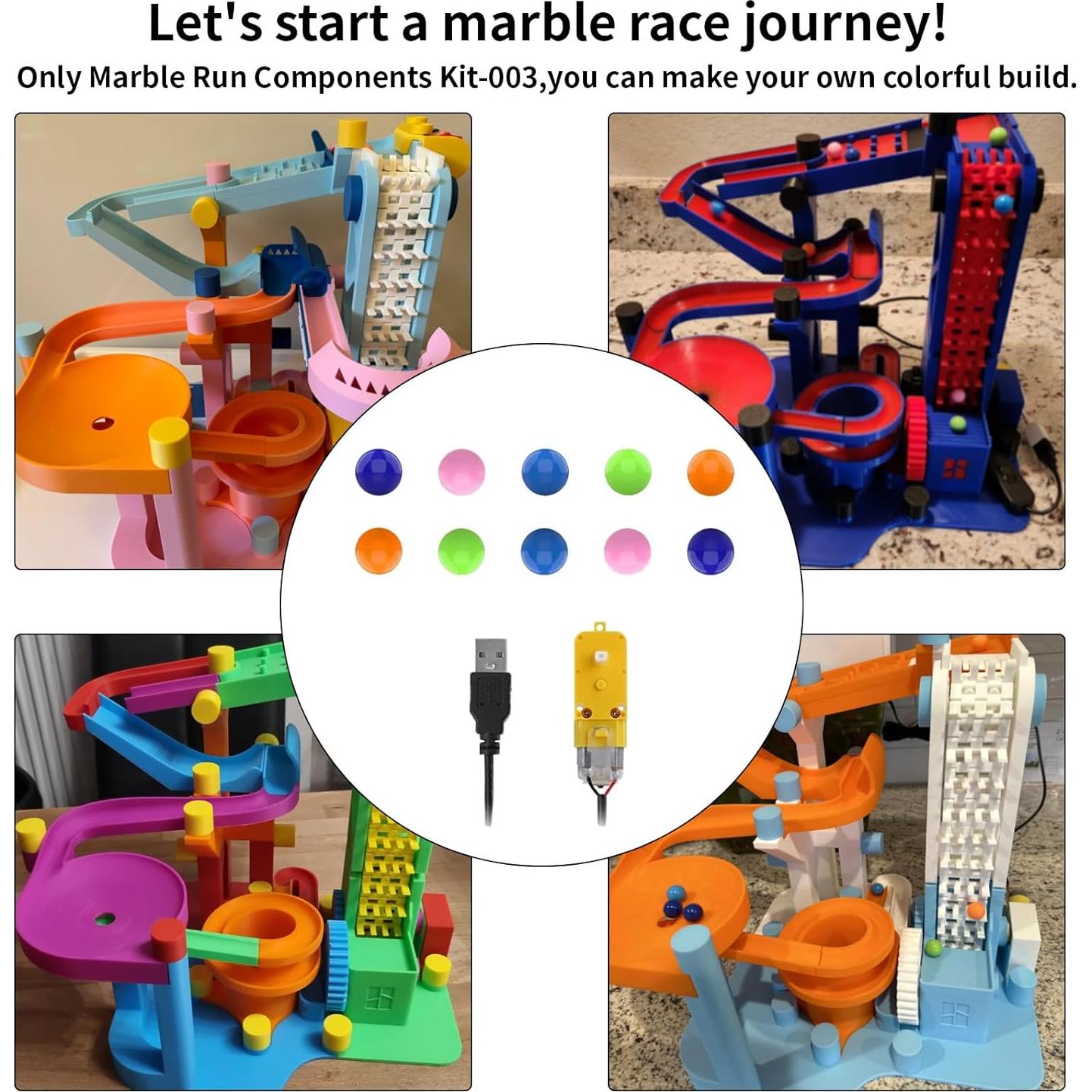 Kit de Componentes DIY FYSETC Marble Run 003 - Impresora 3D