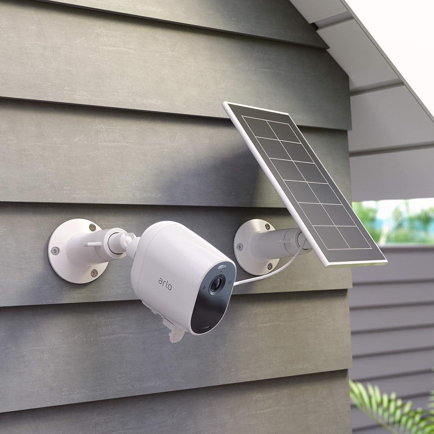 Cargador Solar Arlo VMA3600 - Panel Ecológico para Cámaras