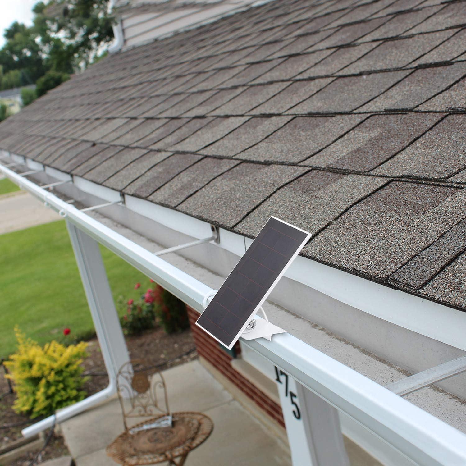 Soporte de Canalón para Panel Solar Arlo Essential Pro 5S