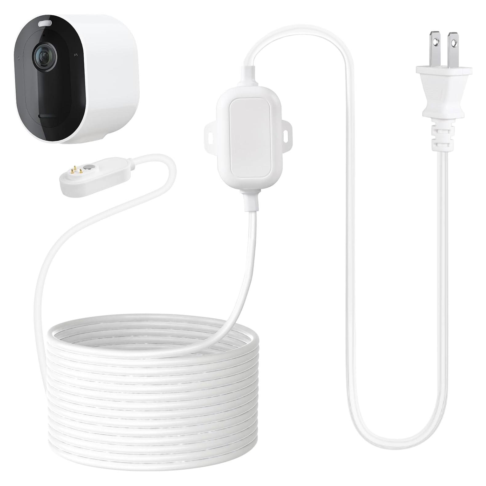 Cable de Carga Magnético Alertcam para Arlo Pro 5S/4/3 Floodlight/Ultra 2 - 9m