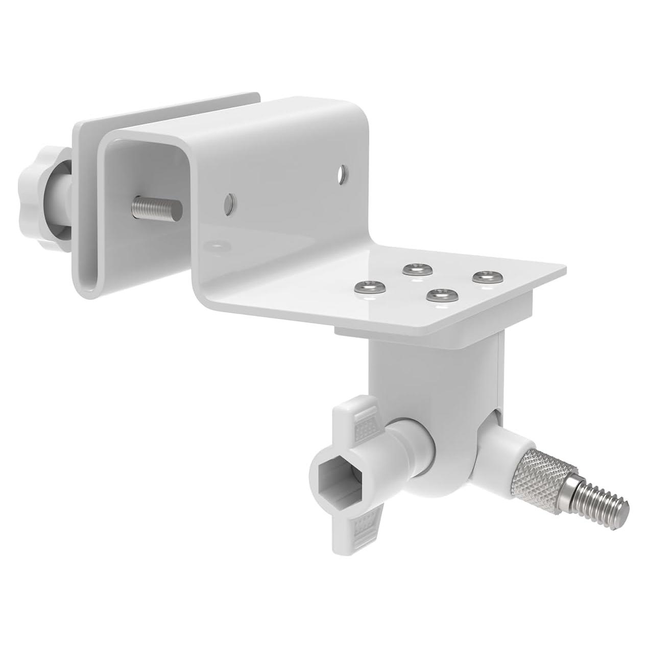 Soporte para canalón Holicfun para cámaras de seguridad blanco