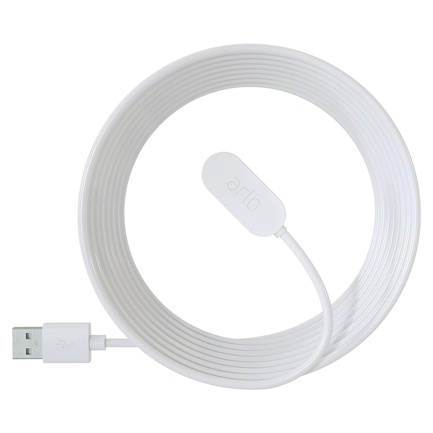 Cable de Carga Magnético Interior Arlo 2.44 m Blanco - VMA5000C