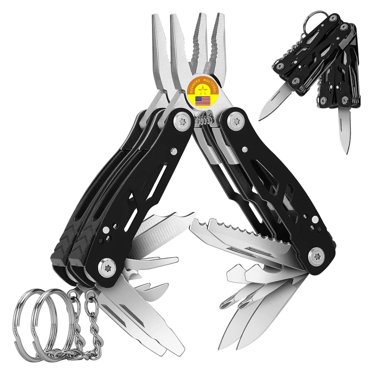 Multiherramienta Mini 15 en 1 Bovgero - 2 Piezas, Acero Inoxidable