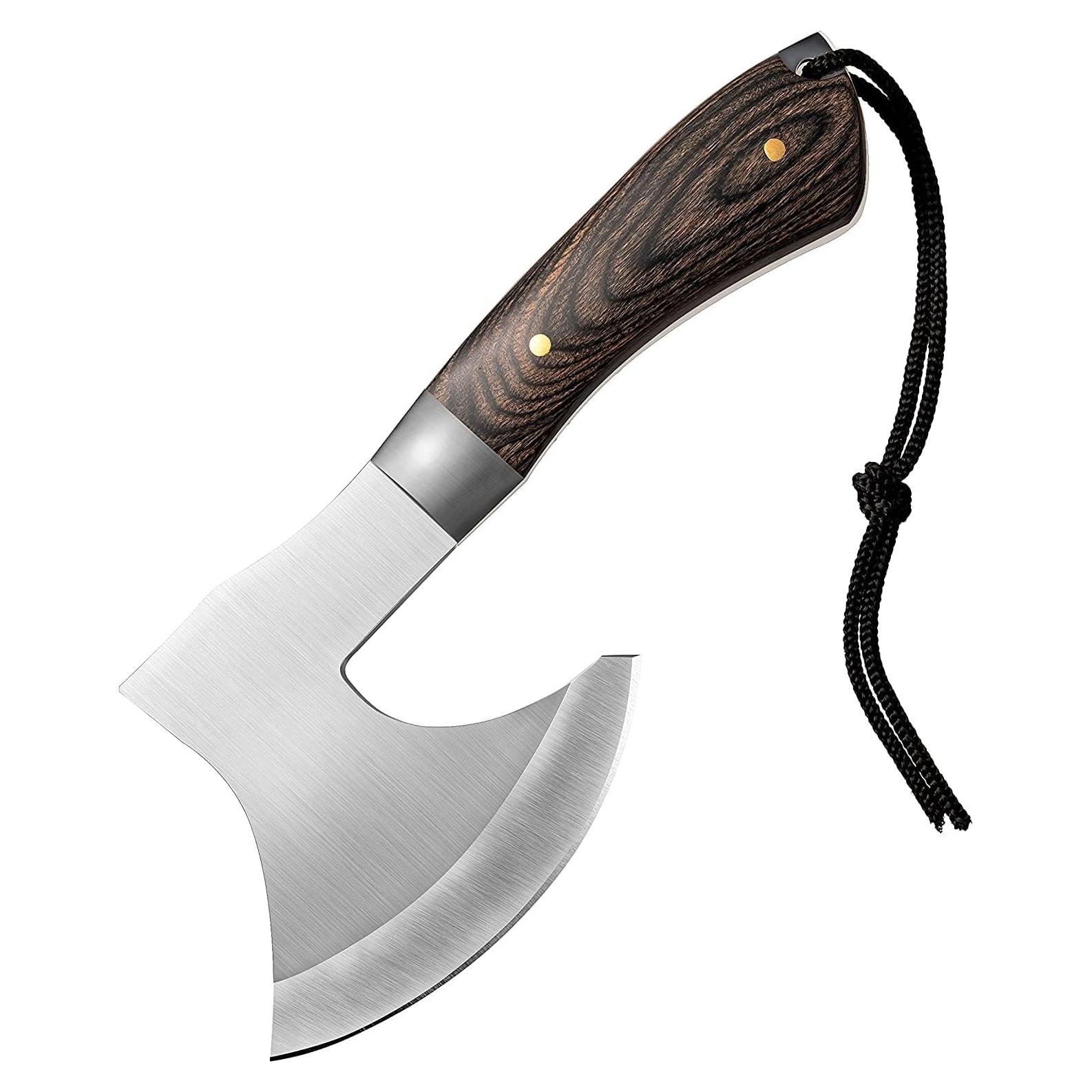 Hacha de Camping Geermolan AXE 21.6cm Acero Inoxidable