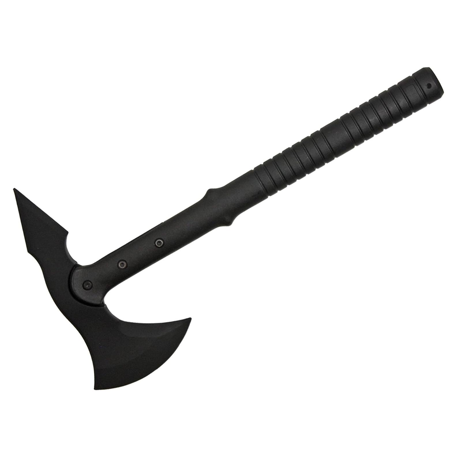 Hacha de Entrenamiento Wuu Jau de Goma Negra 41.7x21.5cm