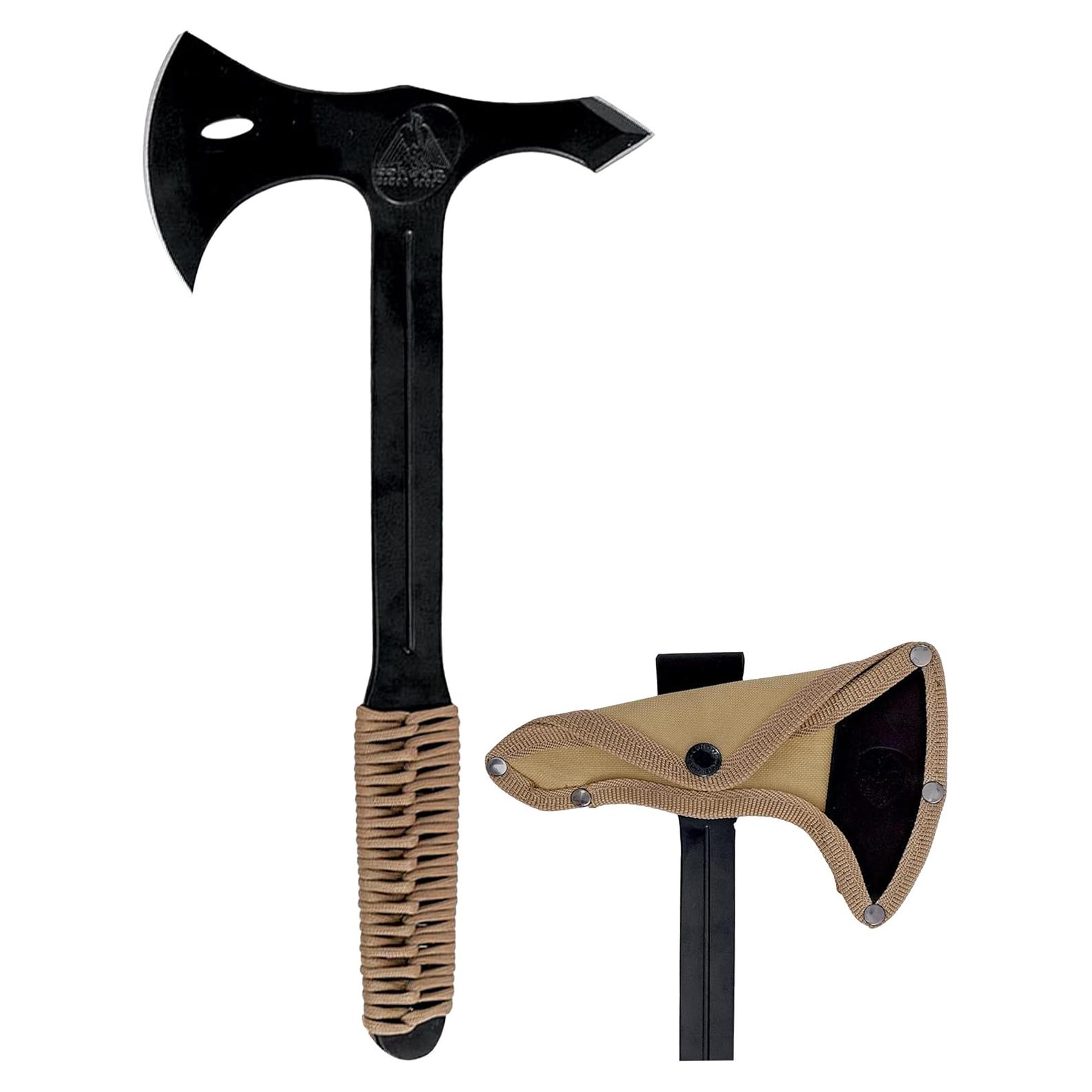 Hacha de Lanzamiento Condor CTK140114 con Funda y Mango Paracord