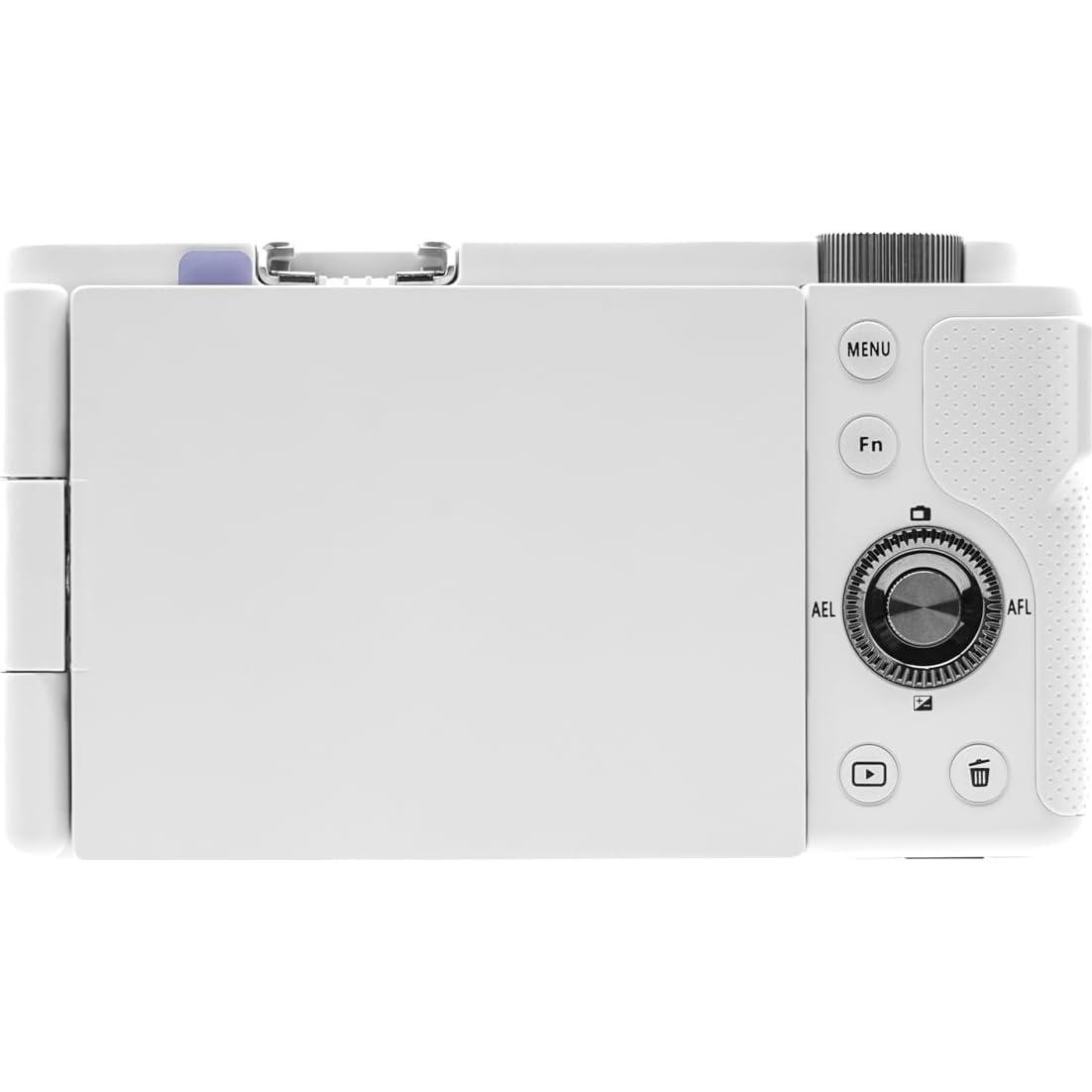 G930 5K Digital Camera for Content Creators Vloggers and Photography with 5X Optical Zoom, Auto-Focus and Wide Angle (White)