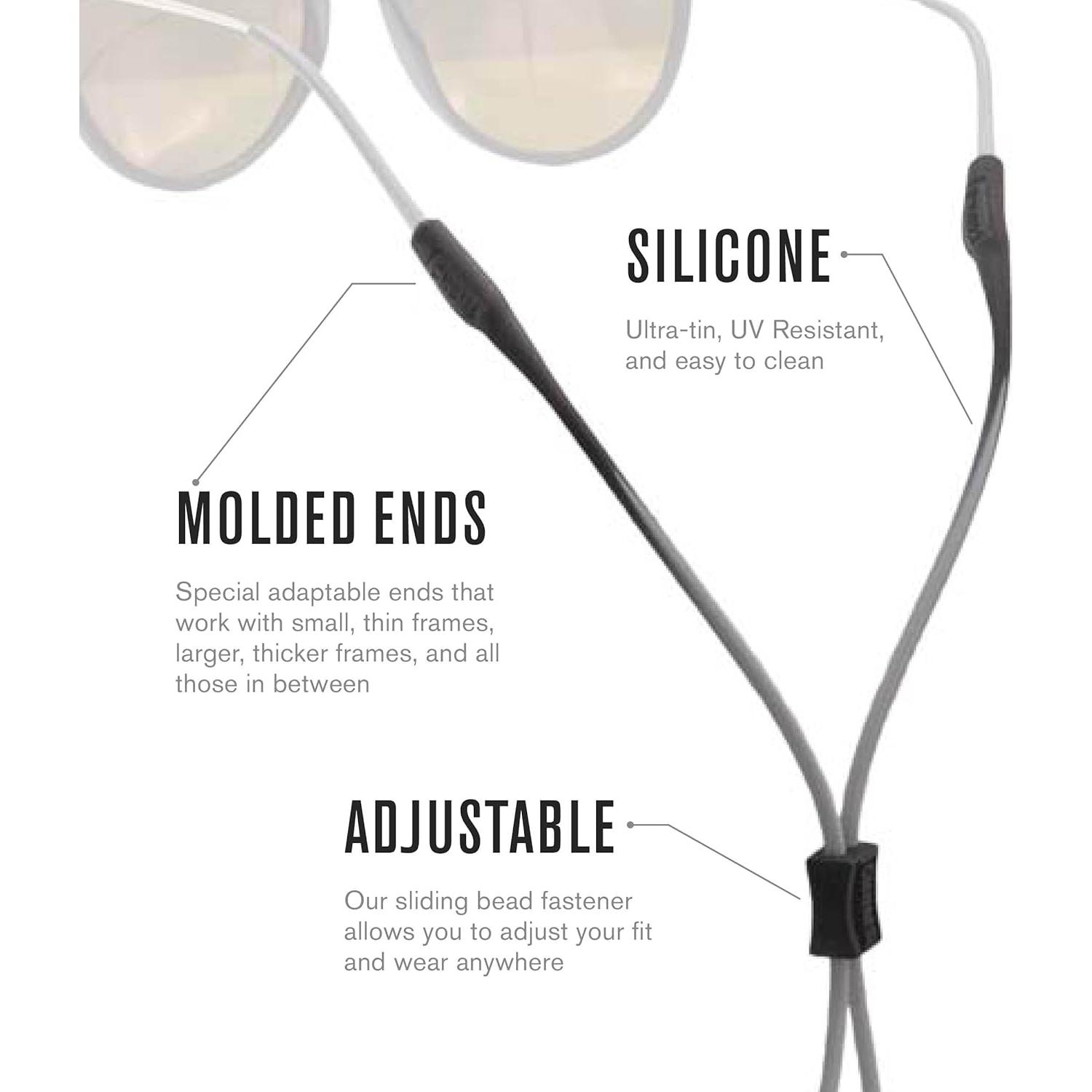 Soporte Ajustable para Gafas Chums Slim Retainer 48 cm Silicona