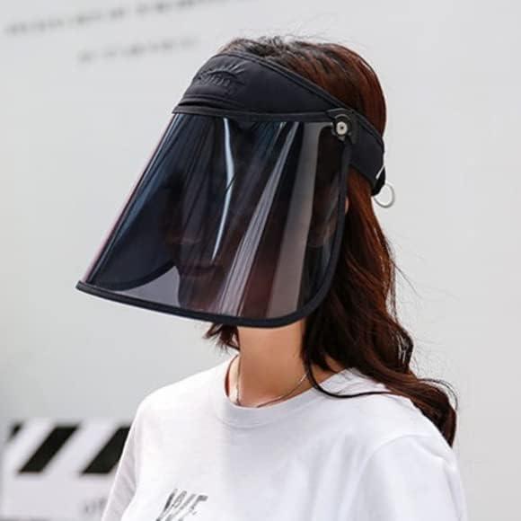 Sombrero de Protección UV Plegable WITHMOONS Negro Grande