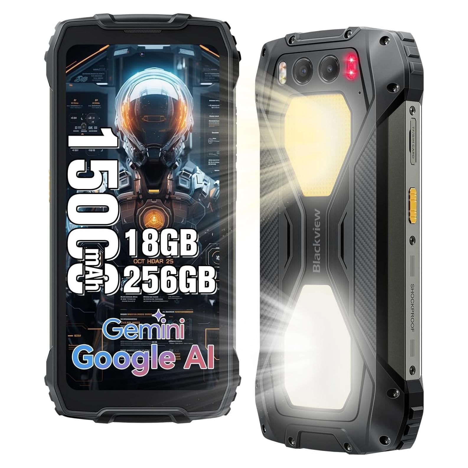 Smartphone Rugerizado Blackview BV7300 15000mAh 18GB 256GB