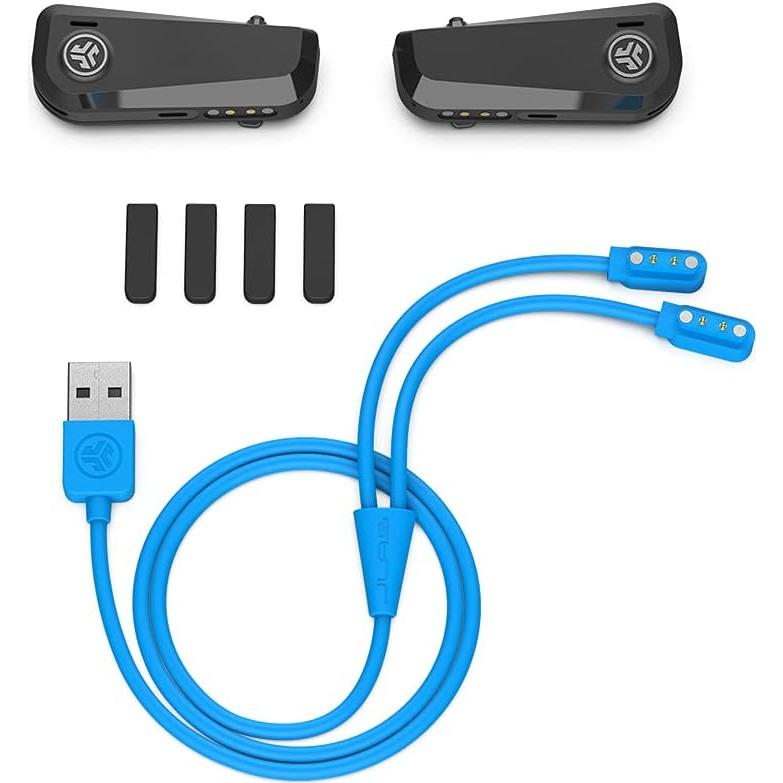 JLab JBuds Frames Wireless Open-Ear Audio for Your Glasses | 8-hour Bluetooth Playtime