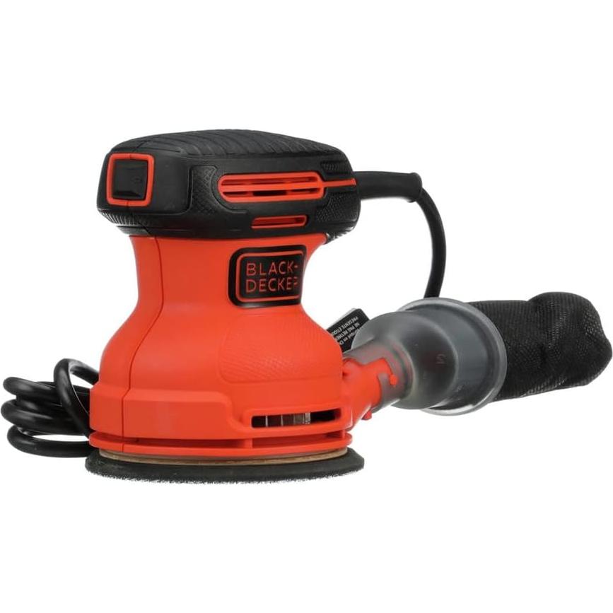 Lijadora Orbital BLACK+DECKER BDERO100 5" 2.0A 12000 OPM