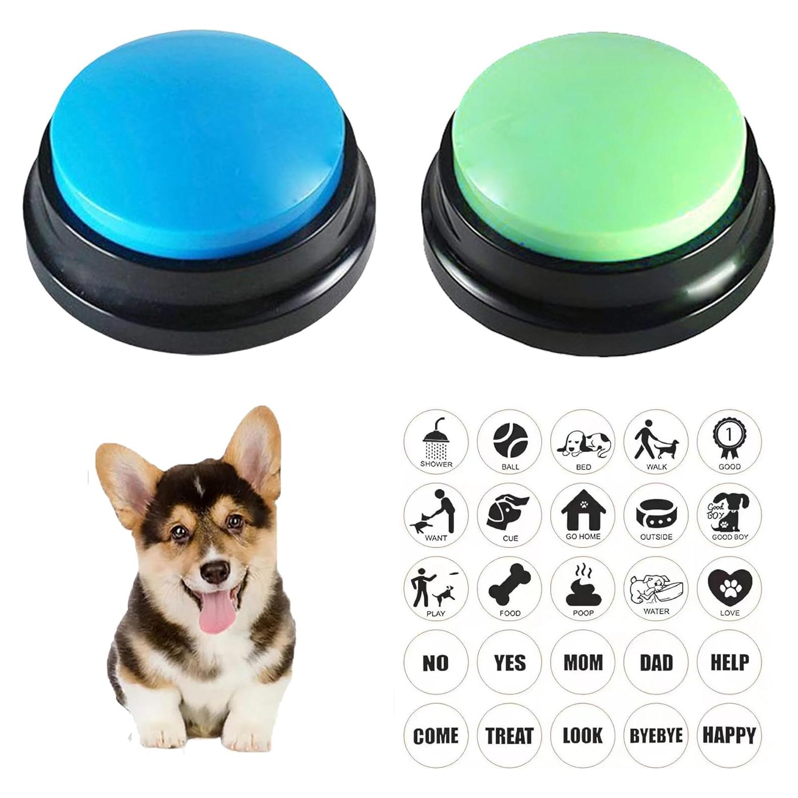 Botones de Comunicación para Perros Bifofo - Grabación 30s (2 Pzs)