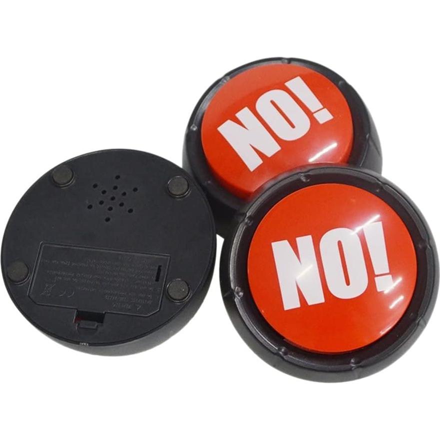 Botón Rojo Sin Sonido CRTEPST para Alivio del Estrés