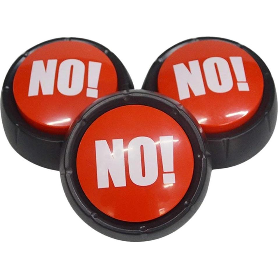 Botón Rojo Sin Sonido CRTEPST para Alivio del Estrés