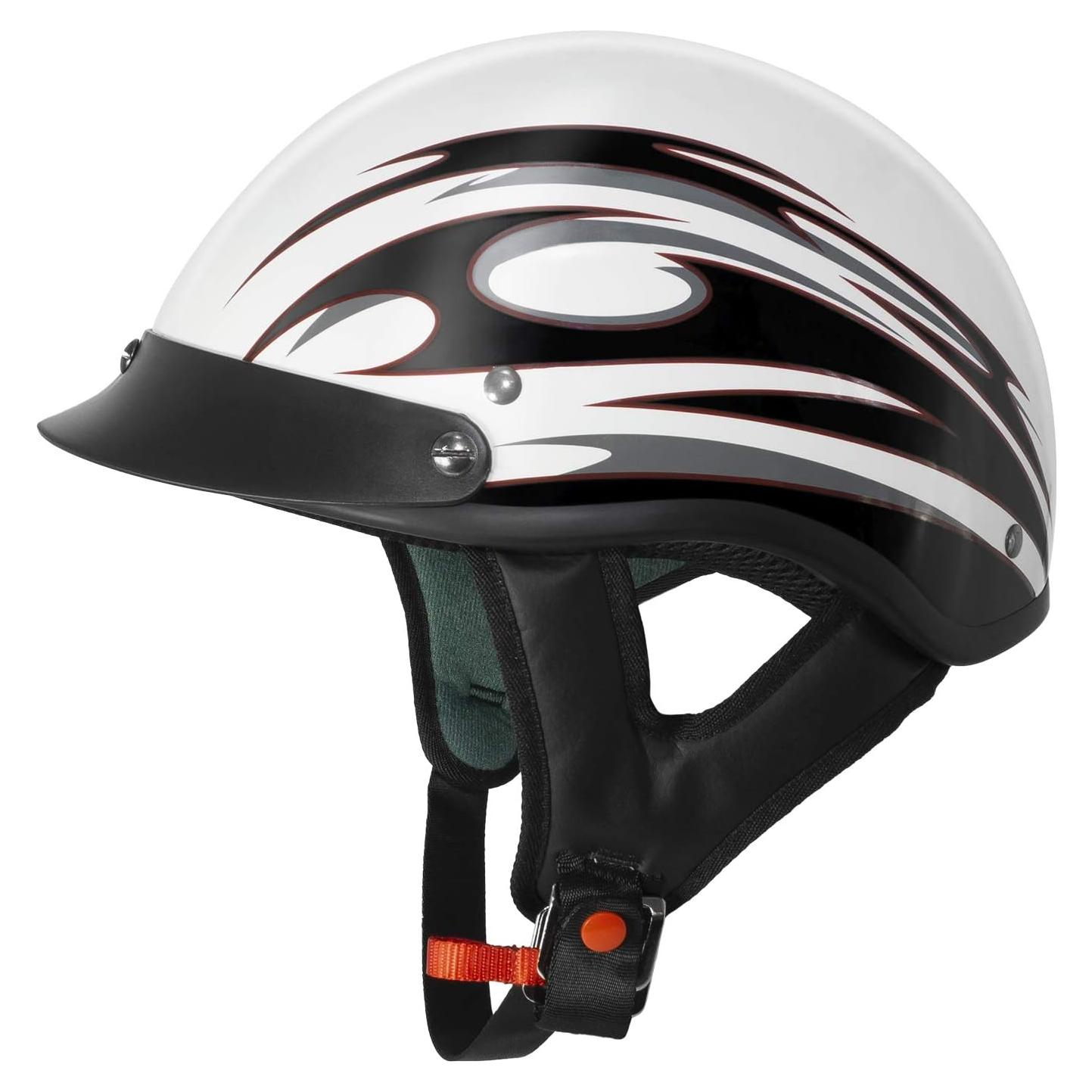 Casco VCAN V5 Cruiser Blanco Mate Unisex 1.13 kg