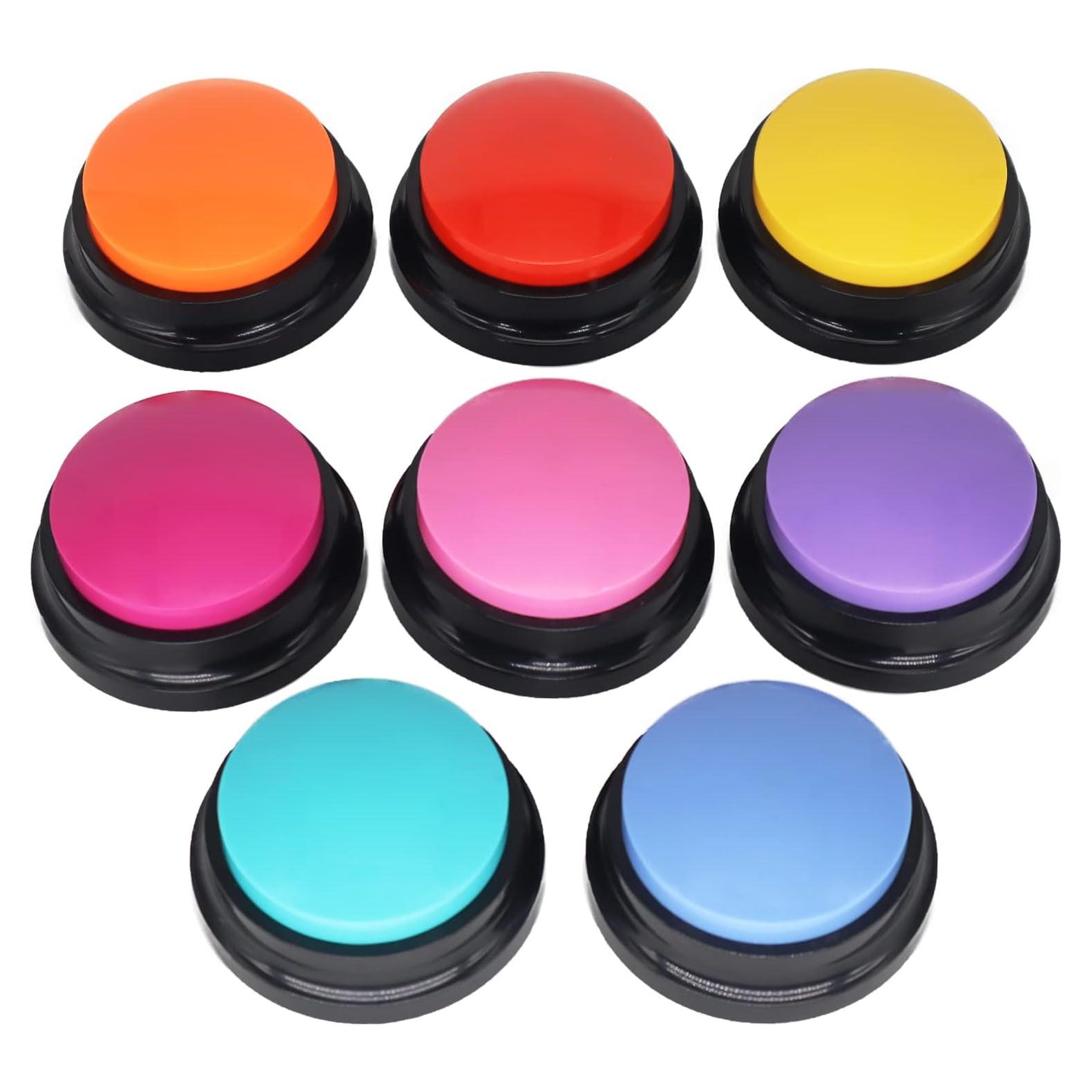 Set de Botones Grabables para Perros EEPYOCB - 8 Colores