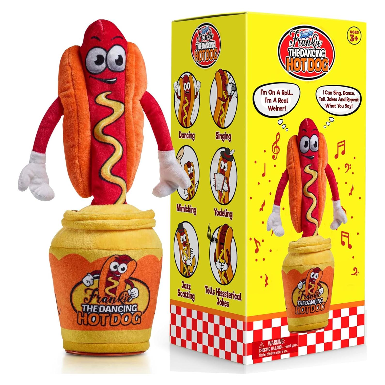 Juguete Perro Caliente Bailarín Gagster - Canta y Baila 35.6 cm