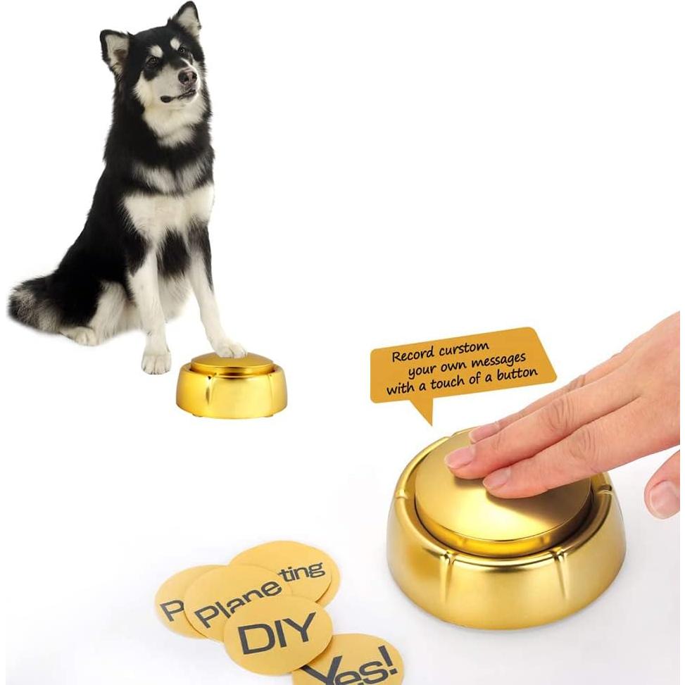 Botón Grabable para Mascotas Changhe M4 - 30 Segundos de Grabación