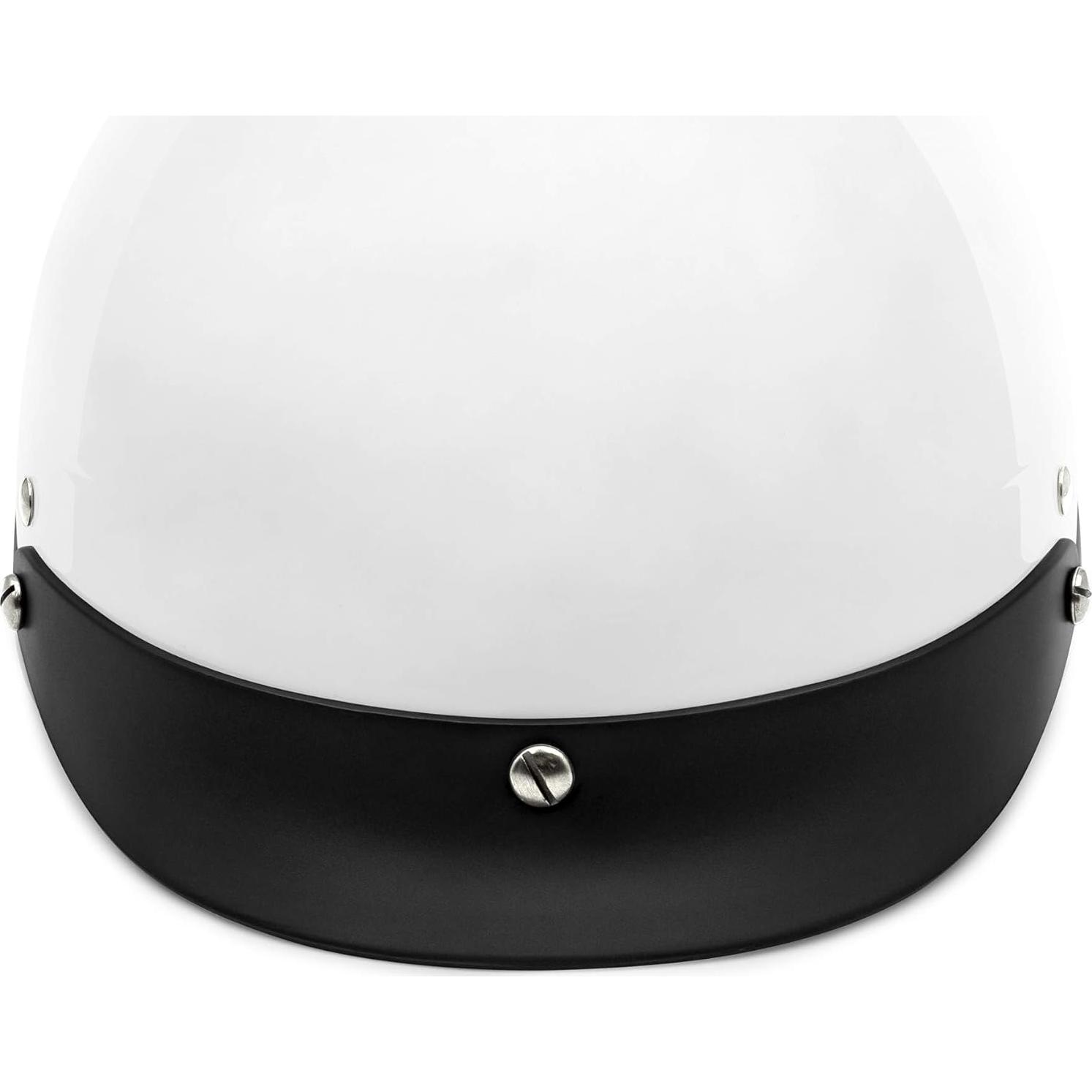 Casco VCAN V5 Cruiser Blanco Brillante Unisex