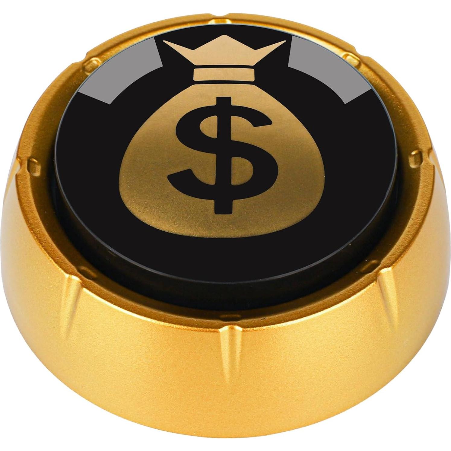 Botón Hablante Mealivos BT1005 Rojo y Negro 8.8cm