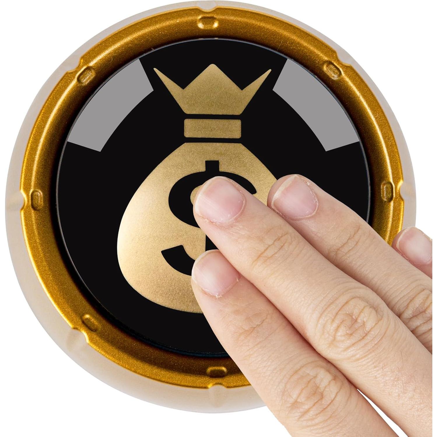 Botón Hablante Mealivos BT1005 Rojo y Negro 8.8cm