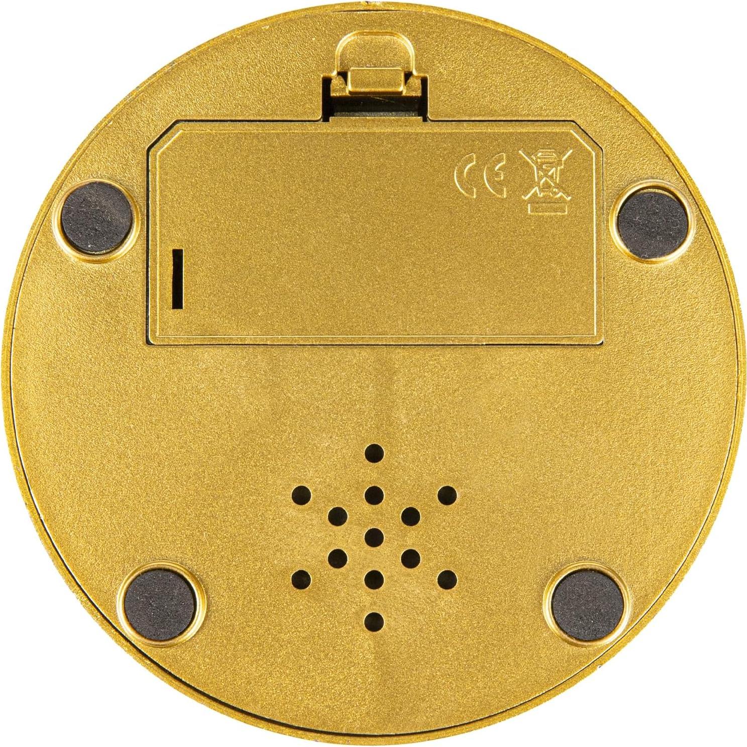 Botón Hablante Mealivos BT1005 Rojo y Negro 8.8cm