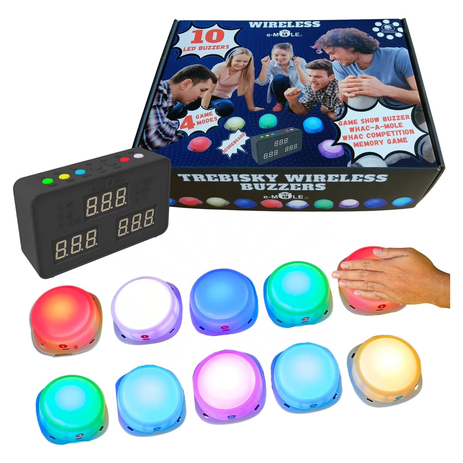 Sistema de timbre inalámbrico Trebisky para 10 jugadores