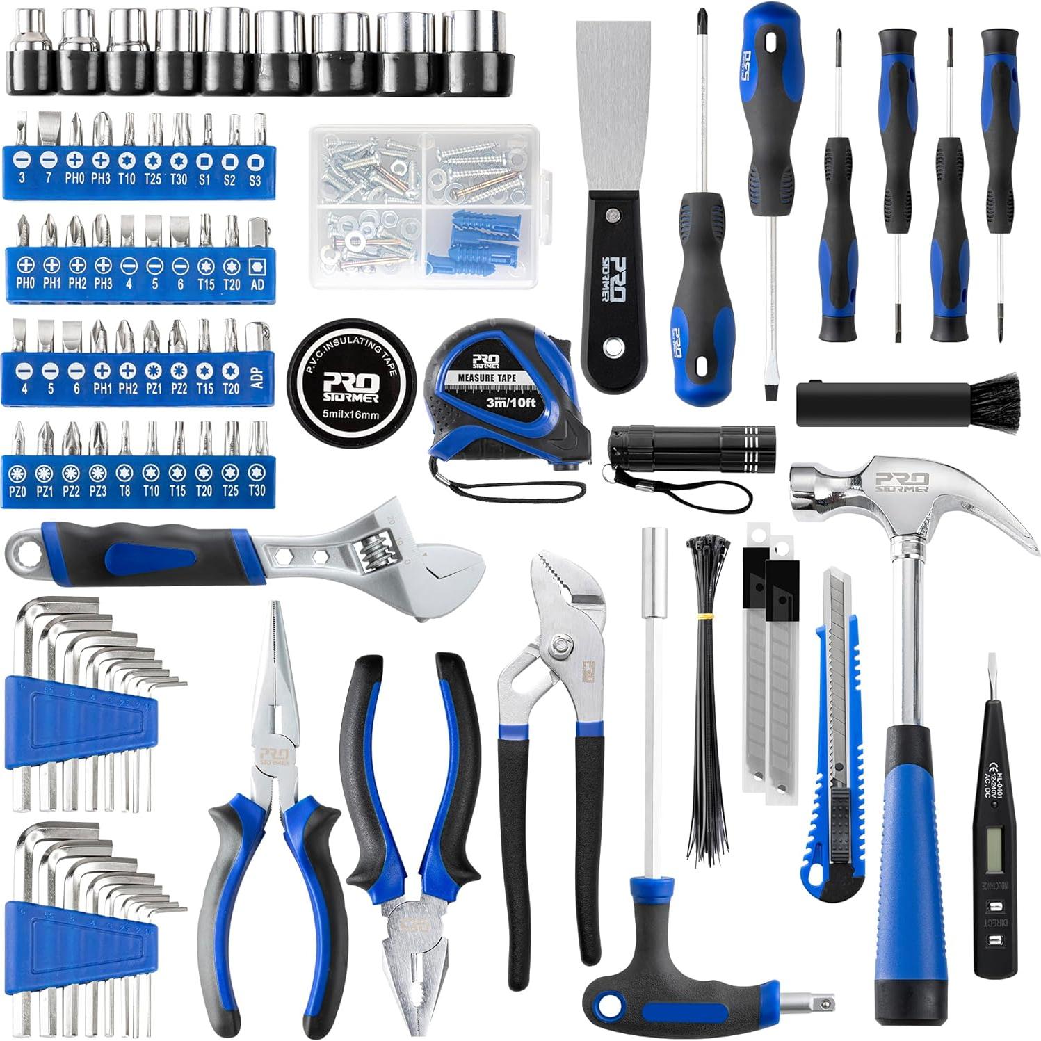 Juego de Herramientas Prostormer 229 Piezas para Bricolaje