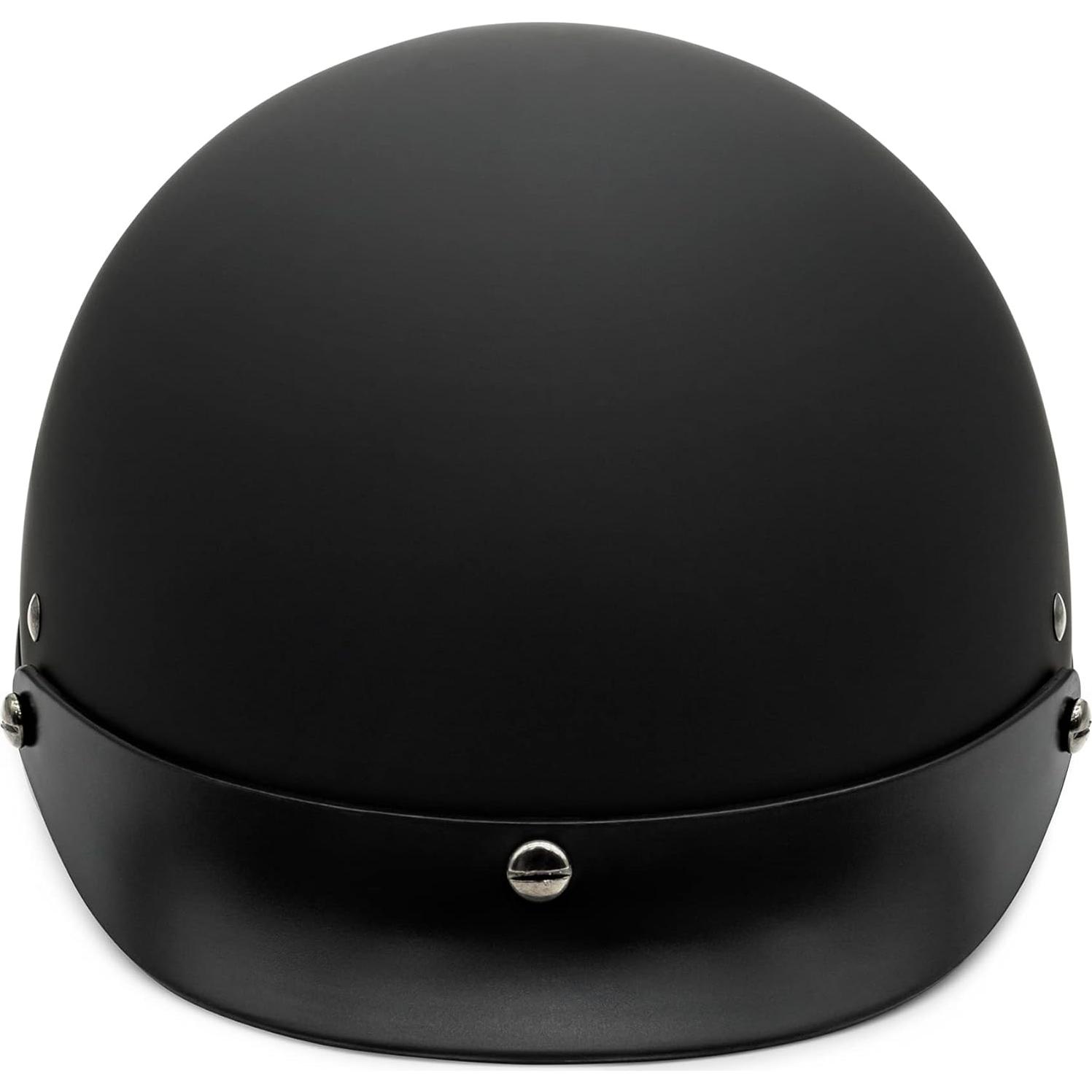 Cruiser Solid Half Face Motorcycle Helmet