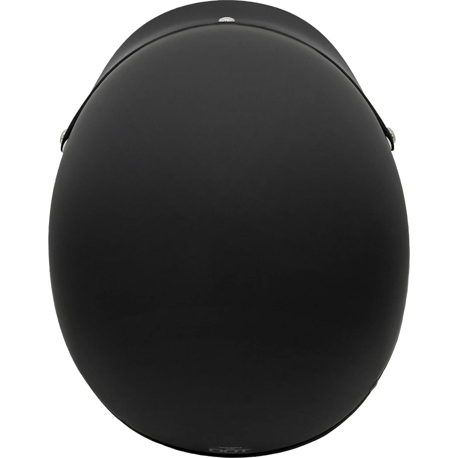 Cruiser Solid Half Face Motorcycle Helmet