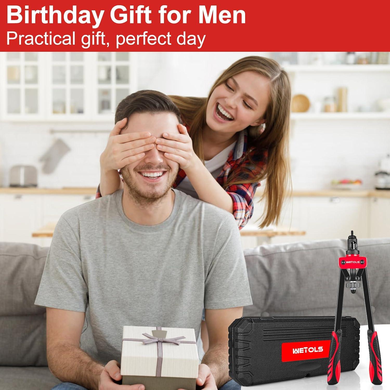 Kit de Herramientas para Tuercas Remachadas WETOLS 14" 70 Piezas