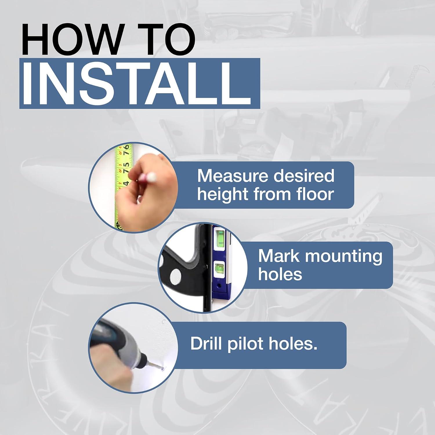 Soporte de Almacenamiento Ajustable StoreYourBoard XSR para 4 Wakeboards