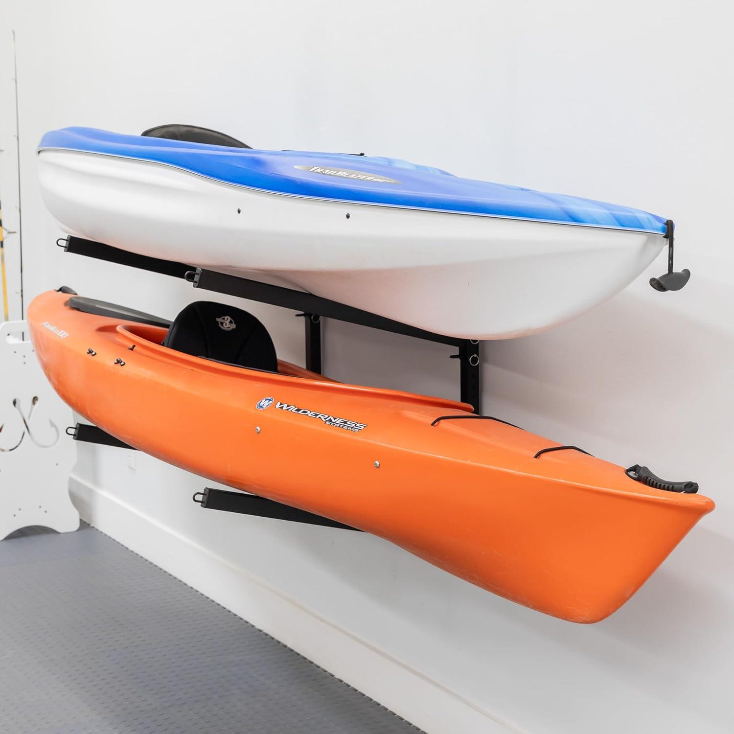 Estante de Almacenamiento para 2 Kayaks StoreYourBoard - Montaje en Pared