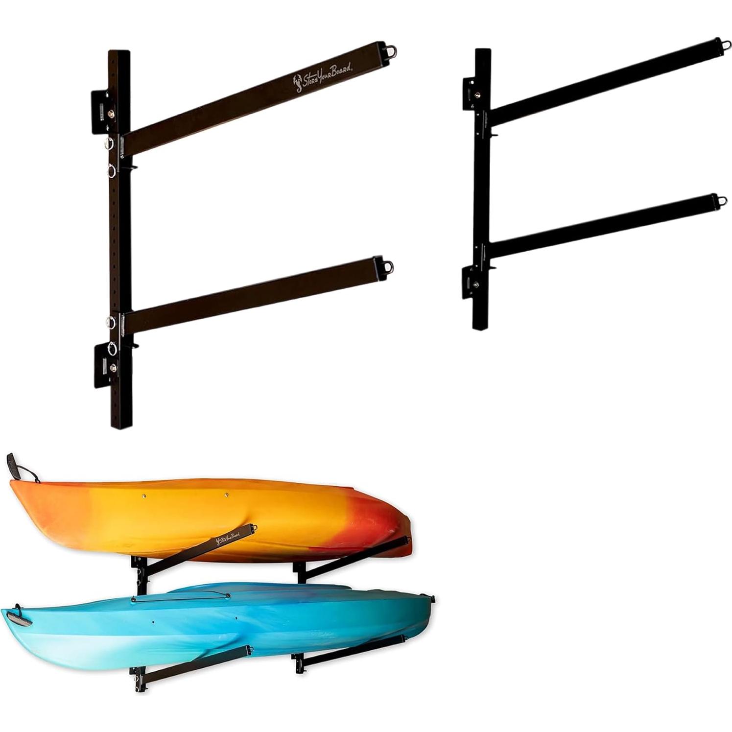Estante de Almacenamiento para 2 Kayaks StoreYourBoard - Montaje en Pared