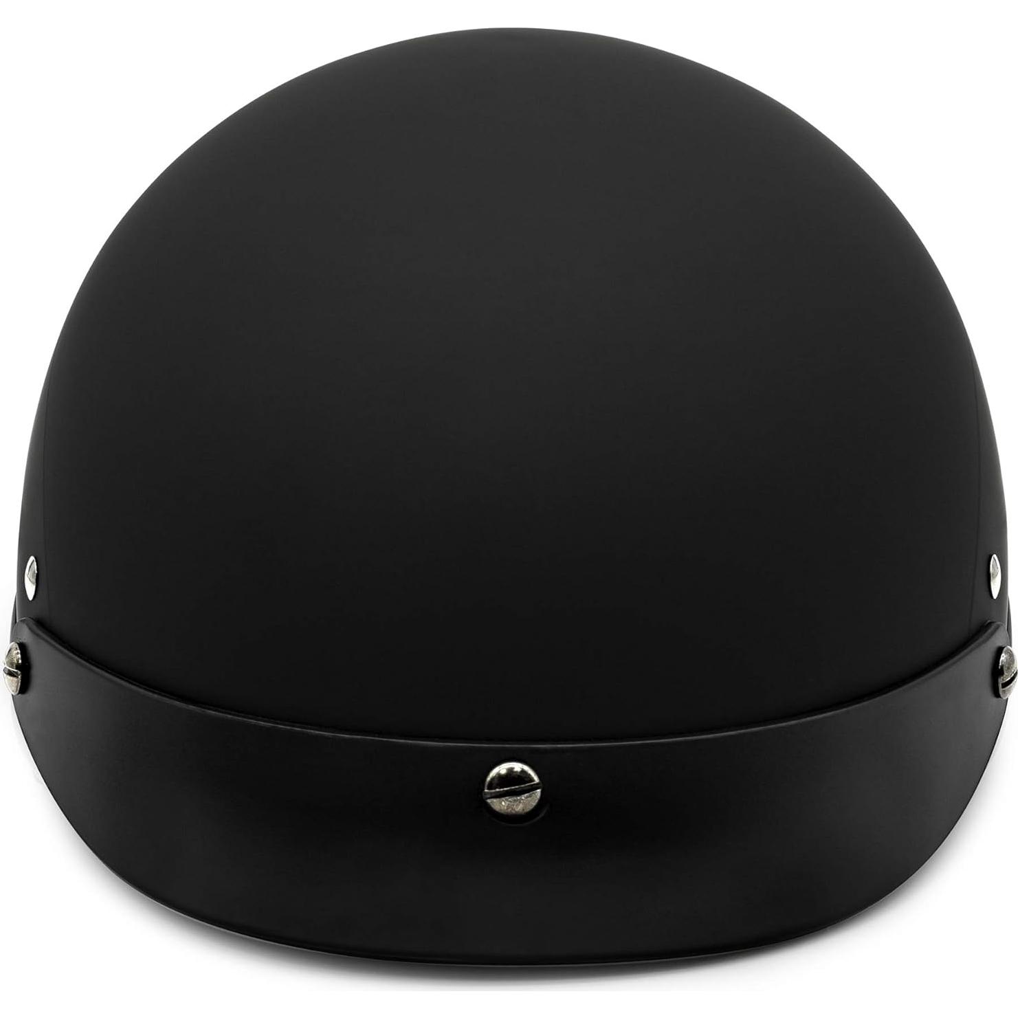 Casco VCAN V5 Cruiser Half Face Negro Estrellado