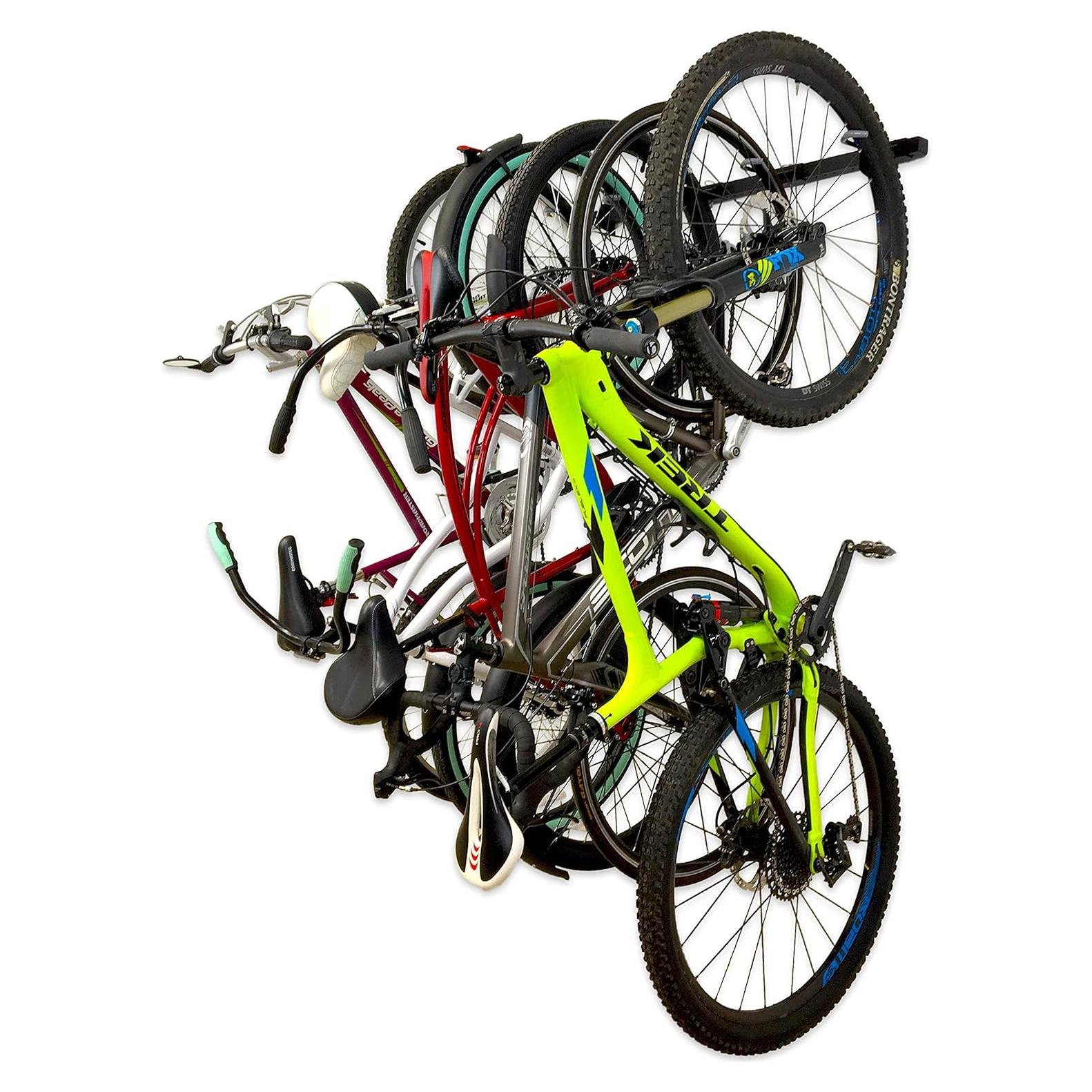 Soporte de Bicicletas StoreYourBoard para 5 Bicicletas - Montaje en Pared Ajustable