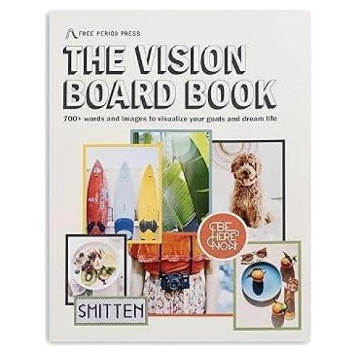 Kit de Tablero de Visión Free Period Press - 120 Páginas para Adultos