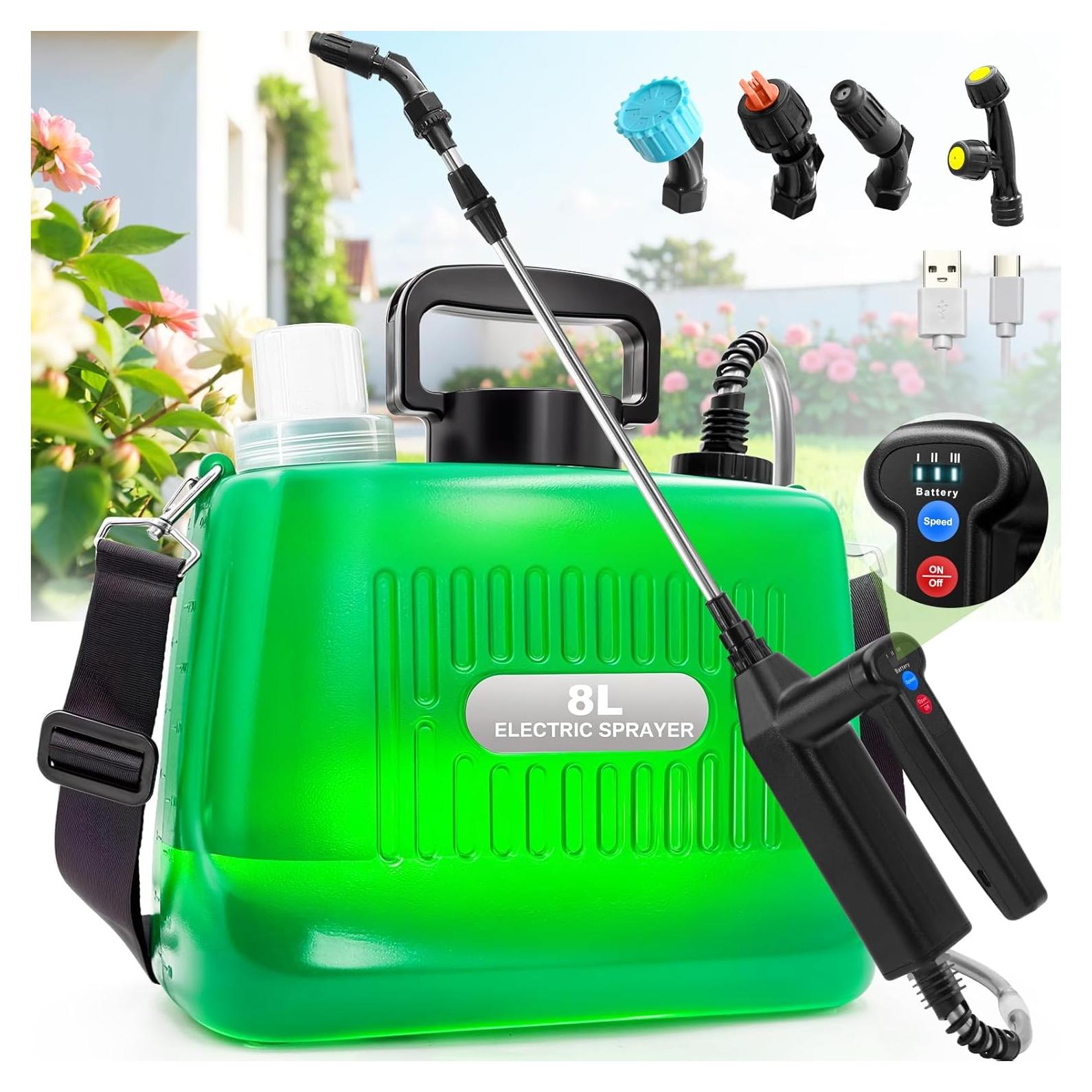 Pulverizador Eléctrico a Batería SideKing 7.57L 3 Niveles