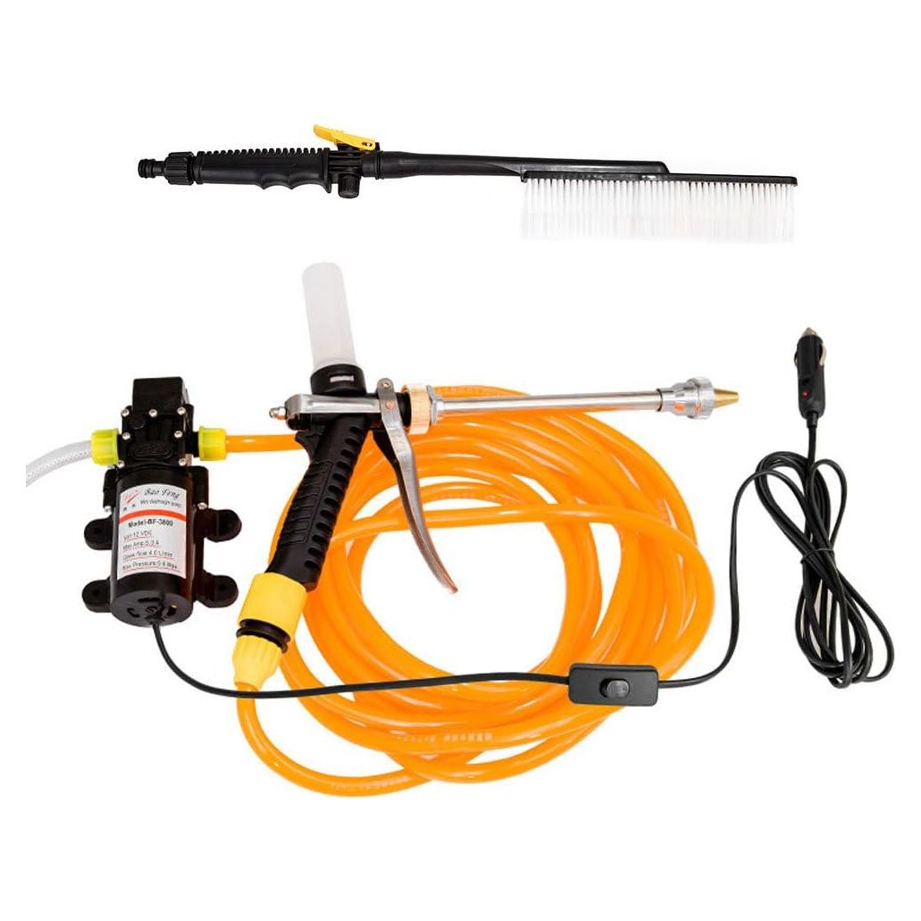 Kit de Lavado Portátil NUZAMAS 12V 60W 4.0L/min 87PSI