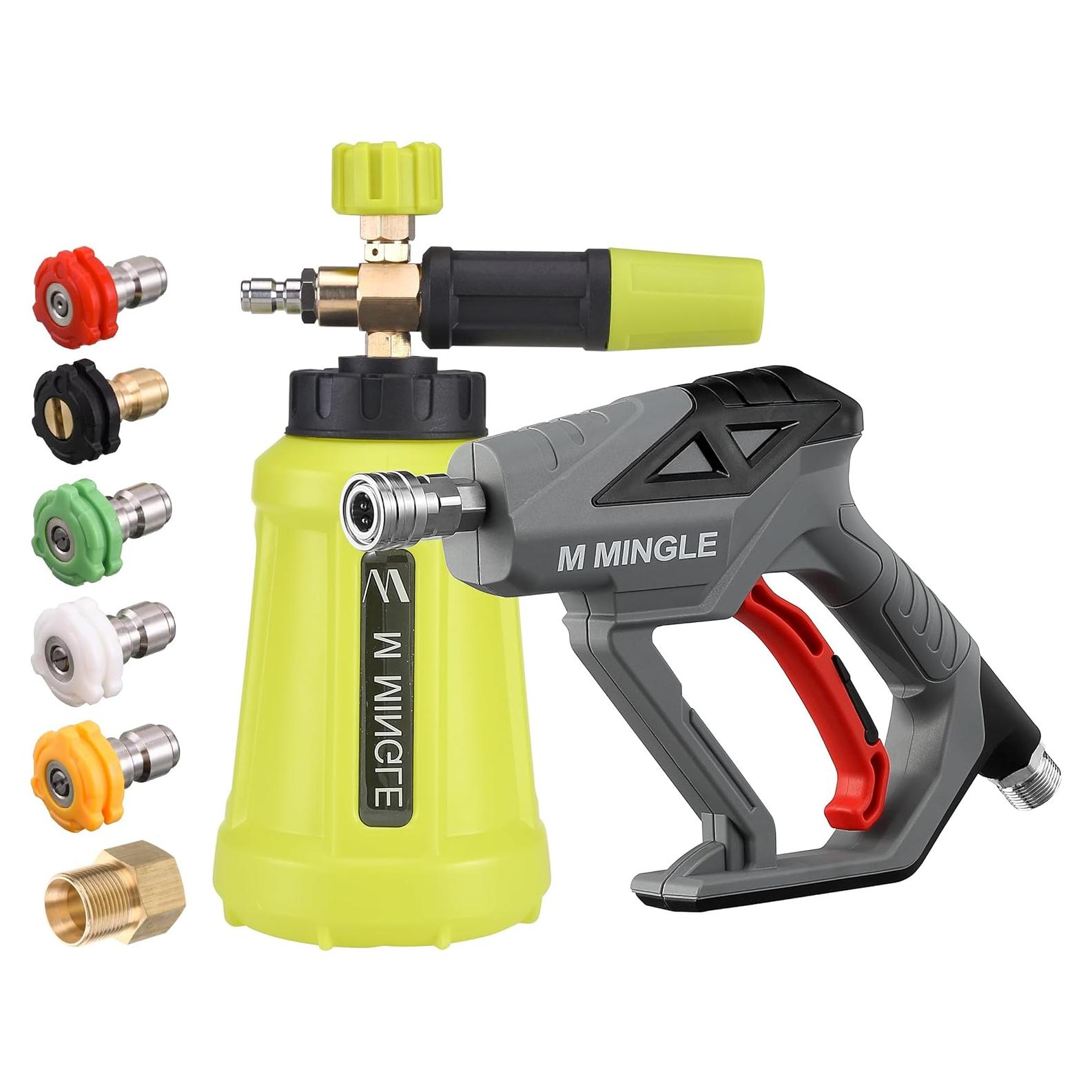 Pistola de Lavado a Presión M MINGLE PW70 4000 PSI 1.31 kg