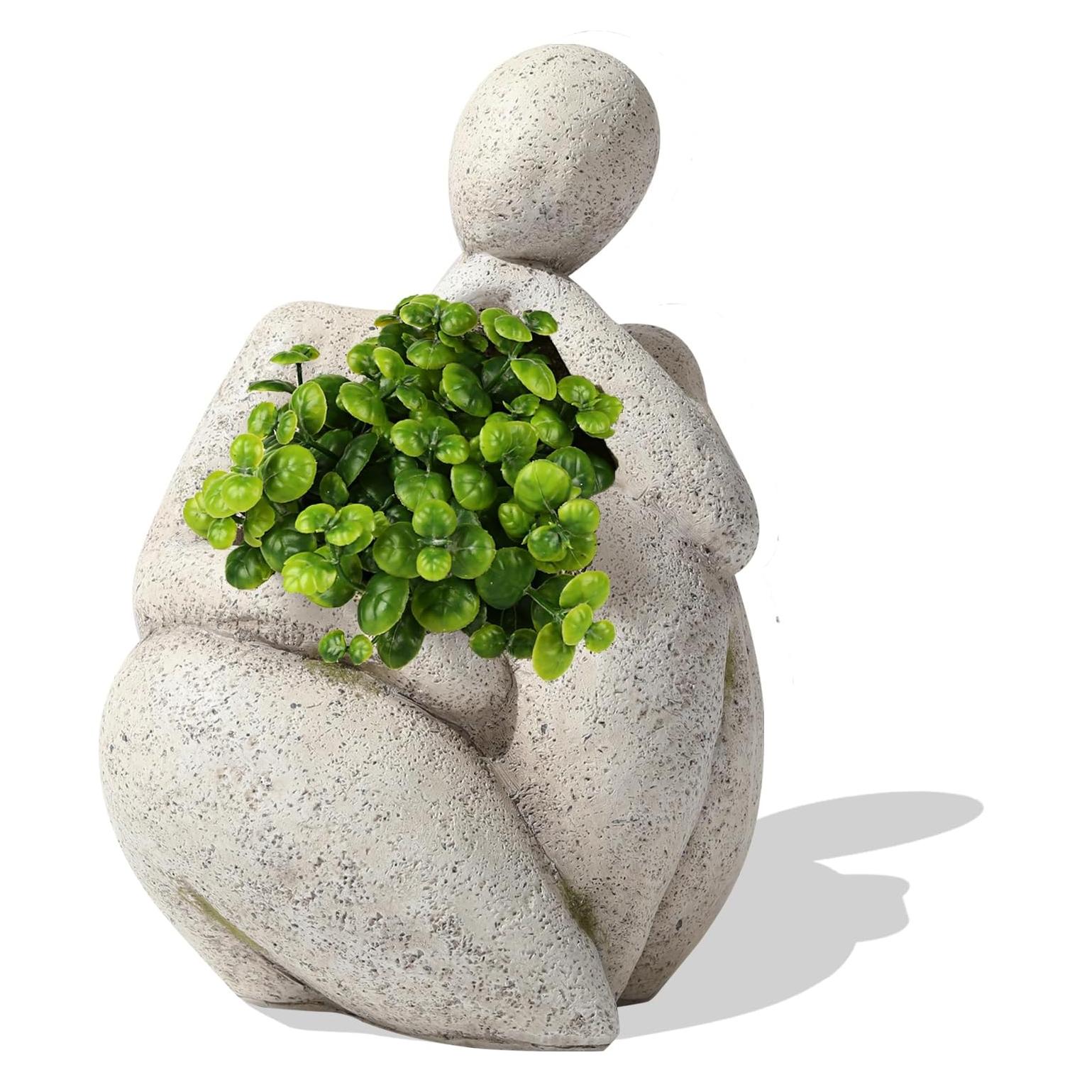 Maceta Aclema de Cara Grande para Plantas 25.4x16x14.5 cm