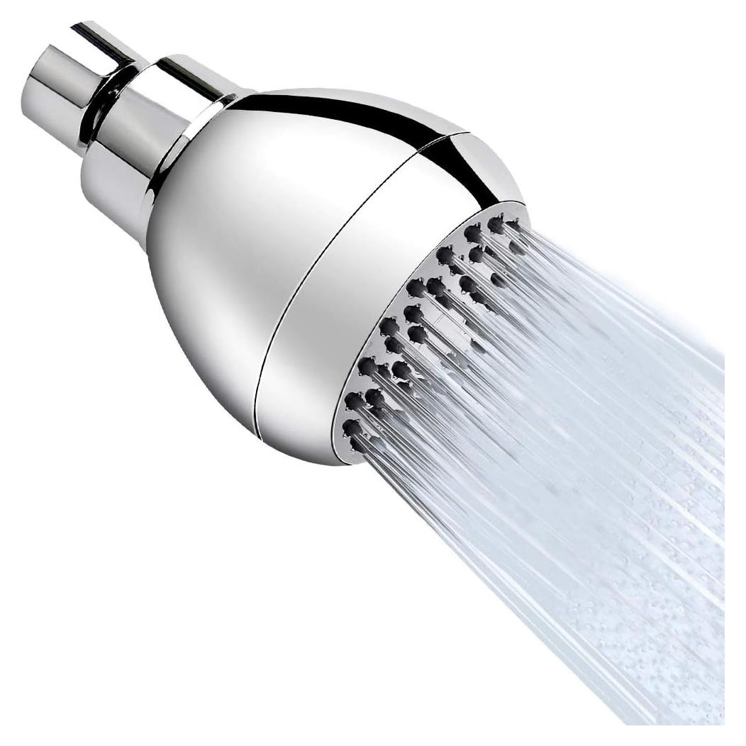 Cabezal de Ducha Aisoso Alta Presión 7.62 cm Cromado