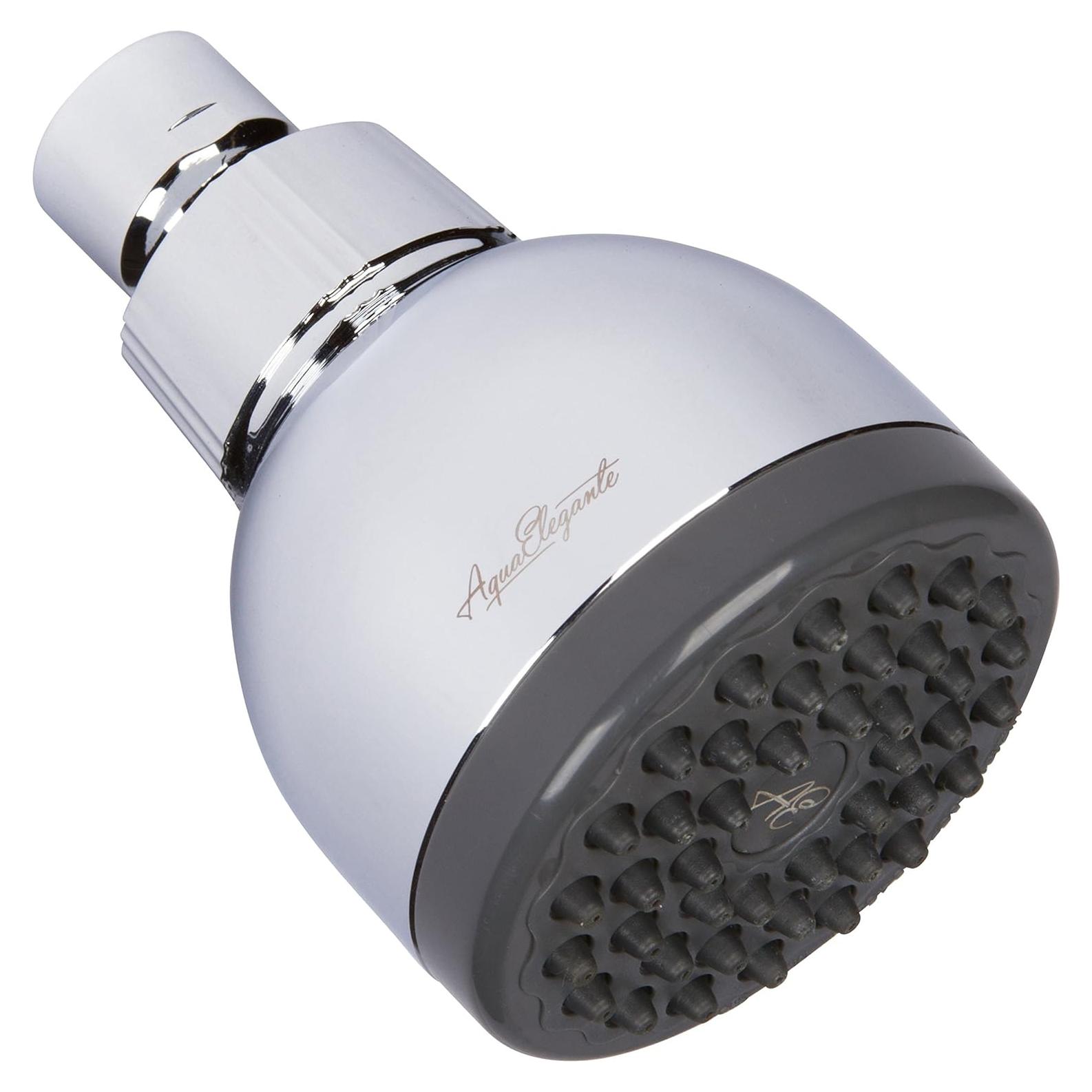 Cabezal de Ducha Aqua Elegante 9.46 L/min Alta Presión Cromo