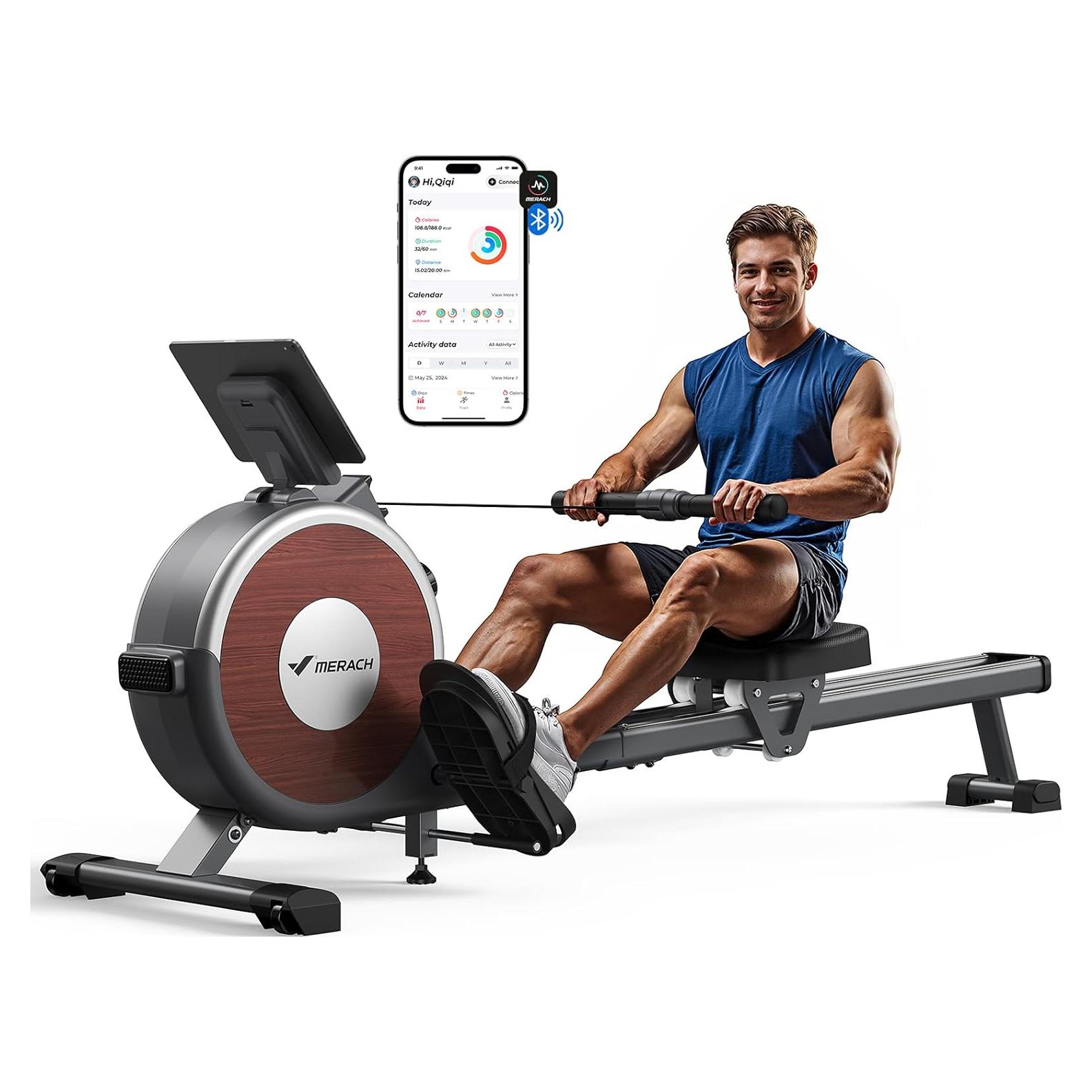 Máquina de Remo Magnética MERACH Q1S para el Hogar 159 kg